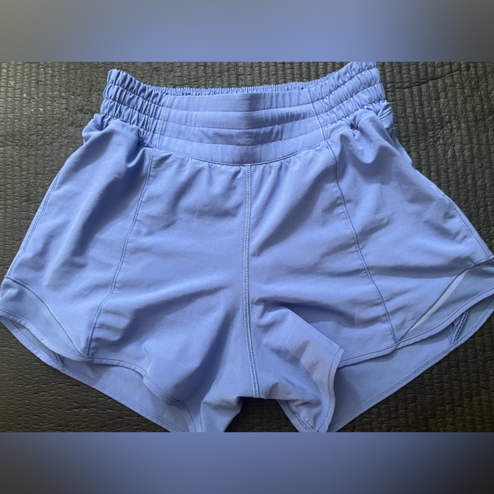 Lululemon Hotty Hots Wild Indigo High rise 4 inches